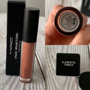 NIB MAC Lipglass in Elemental Forces